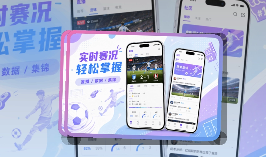 沉浸式App入口 · 赛事信息App · 常看联赛快速进入界面展示